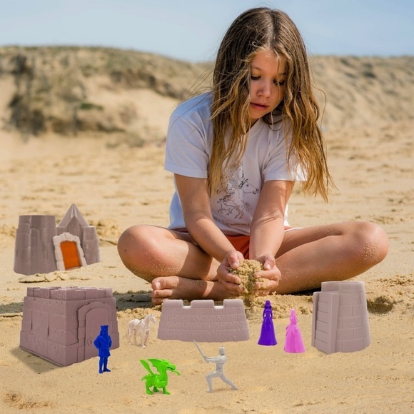 Play day Castle and bucket for kids - Picture 4 of 10